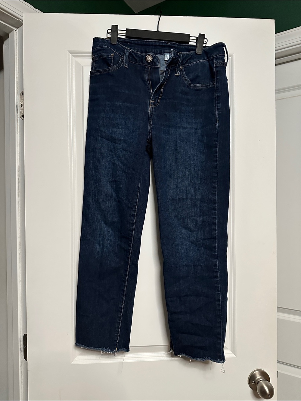 Seven7 Dark Indigo Straight-Leg Jeans